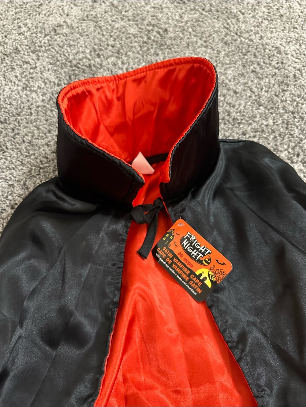 New Satin Vampire Cape